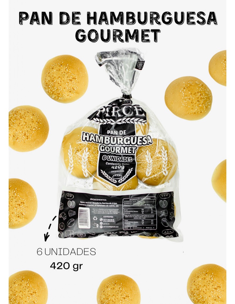 Pan de Hamburguesa  Parce 8und