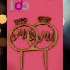 Topper Mr &Mrs Celebra 13 Madera