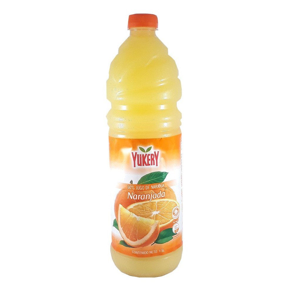 Jugo de Naranja Naranjada Yukery 1.5lts