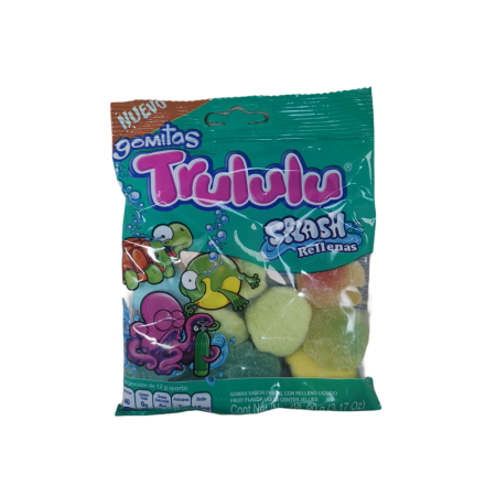 Gomitas Trululu Splash Rellenas 90gr