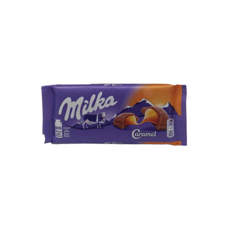 Chocolate con caramelo Milka 100gr