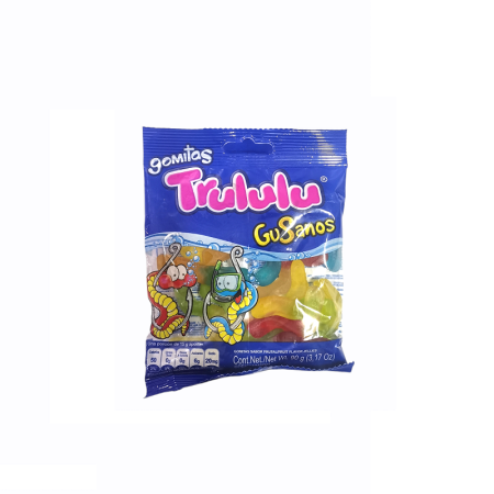 Gomitas Trululu Gusanos 90gr