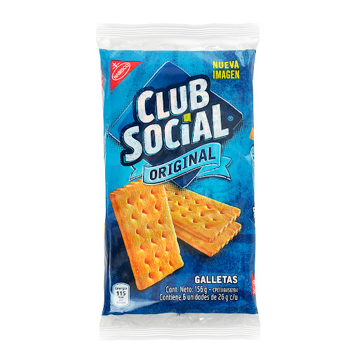 Galleta club social original 26g