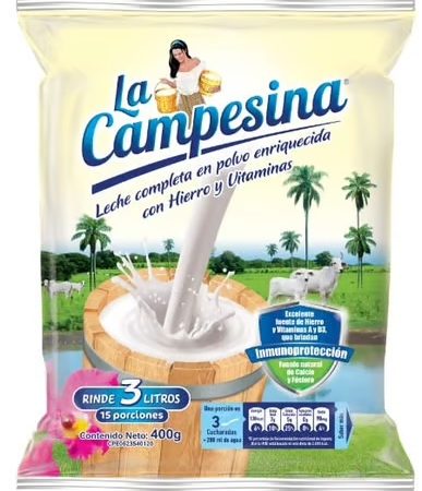 Leche en Polvo Completa 400g