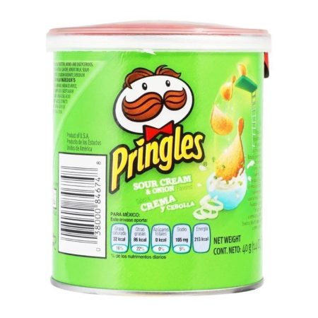 Papas Pringles Crema y Cebolla 40gr